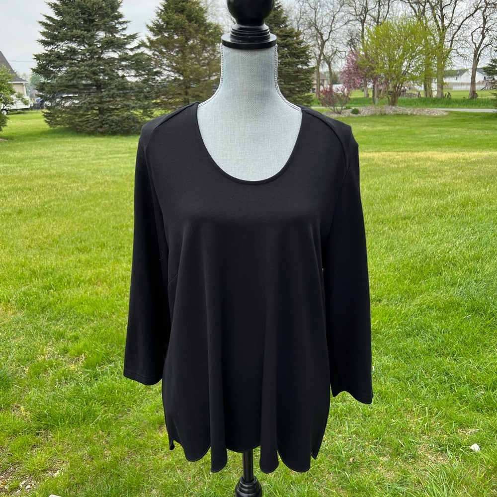 Melissa McCarthy Seven7 knit top EUC